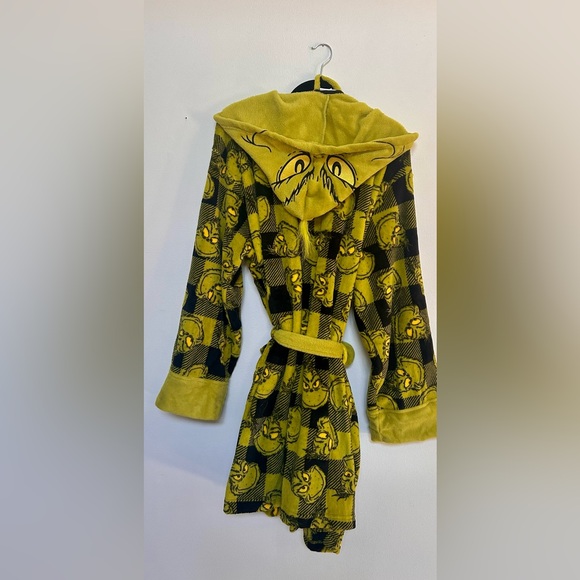 Grinch Plush Hooded Robe - Picture 2 of 2